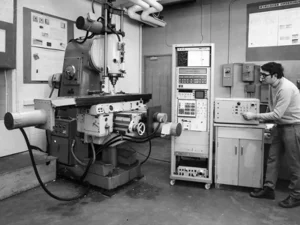 Who invented the first CNC machine